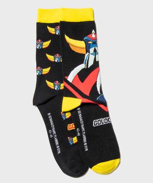 Chaussettes imprimées homme en boite cadeau (lot de 2) - Freegun x Goldorak vue2 - FREEGUN - GEMO