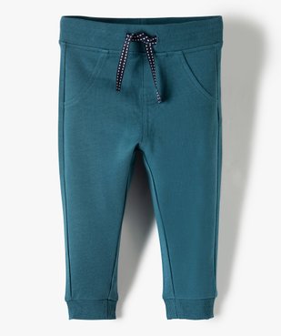 Pantalon de jogging bébé uni vue1 - GEMO C4G BEBE - GEMO