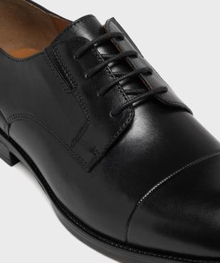 Derbies élégants dessus et semelle intérieure cuir homme - Tanéo vue6 - TANEO GEMO FOR GOOD - GEMO