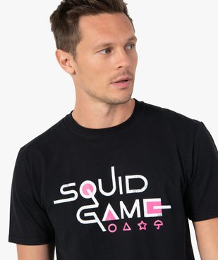 Tee-shirt homme à manches courtes imprimé - Squid Game vue2 - SQUID GAME - GEMO