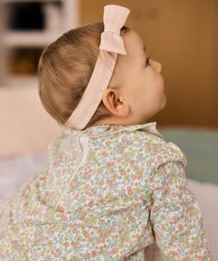 Ensemble 3 pièces bébé fille blouse, legging et bandeau - LuluCastagnette vue7 - LULUCASTAGNETTE - GEMO