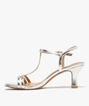 Sandales à talon multibrides femme vue4 - FOLLOW ME - GEMO