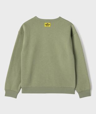 Sweat en molleton moelleux garçon vue4 - GEMO (JUNIOR) - GEMO