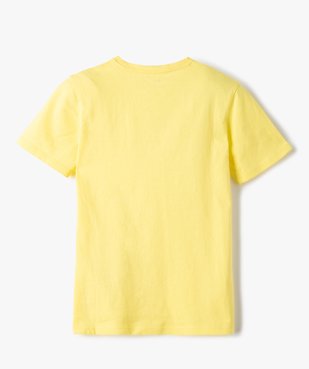 Tee-shirt garçon à manches courtes imprimé streetwear vue3 - GEMO C4G GARCON - GEMO