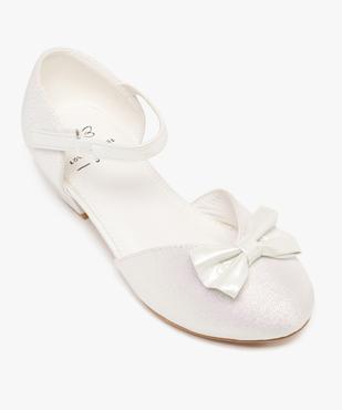 Chaussures à talon pailletées et bride scratch fille vue5 - LOVELY WINGS - GEMO