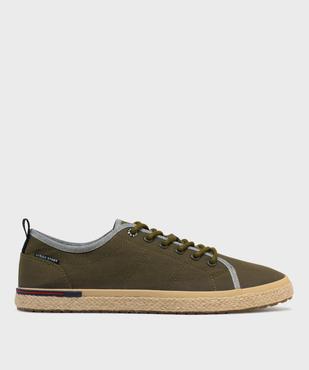 Tennis en toile et semelle corde homme - Urban Steps vue2 - URBAN STEPS GEMO FOR GOOD - GEMO
