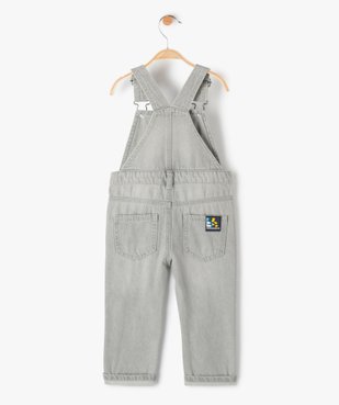Salopette bébé garçon aspect délavé - LuluCastagnette vue3 - LULUCASTAGNETTE - GEMO