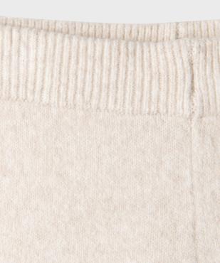 Pantalon en maille douillette coupe large fille vue2 - GEMO (ENFANT) - GEMO