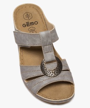 Mules femme confort à bride scratch vue5 - GEMO (CONFORT) - GEMO
