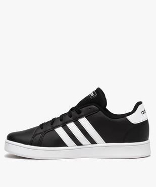 Baskets garçon à lacets – Adidas Grand Court vue3 - ADIDAS - GEMO