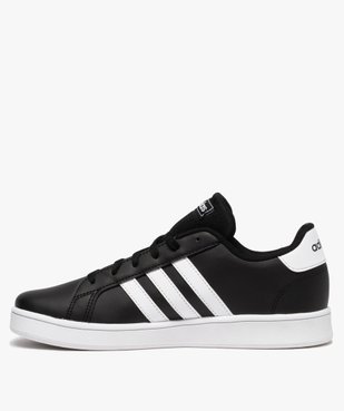 Baskets garçon à lacets – Adidas Grand Court vue3 - ADIDAS - GEMO