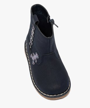 Boots bébé fille zippés à détails pailletés – Lulu Castagnette vue5 - LULU CASTAGNETT - GEMO