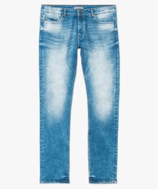 Jean homme straight stretch 5 poches vue4 - GEMO (HOMME) - GEMO