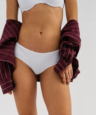 Shorty en microfibre et dentelle femme (lot de 2) vue1 - GEMO(HOMWR FEM) - GEMO