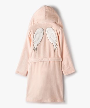 Robe de chambre fille à capuche animée et motifs fantaisie vue3 - GEMO (JUNIOR) - GEMO