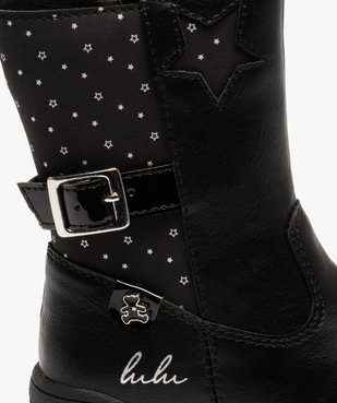 Boots fille zippées motifs étoile – LuluCastagnette vue6 - LULU CASTAGNETT - GEMO