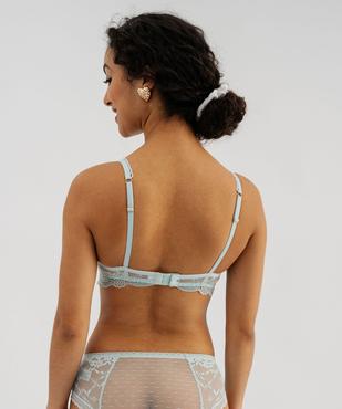 Soutien-gorge corbeille à armatures en dentelle vue2 - GEMO(HOMWR FEM) - GEMO