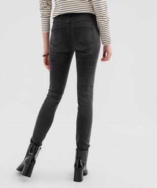 Jean skinny taille normale en denim stretch femme vue3 - GEMO(FEMME PAP) - GEMO