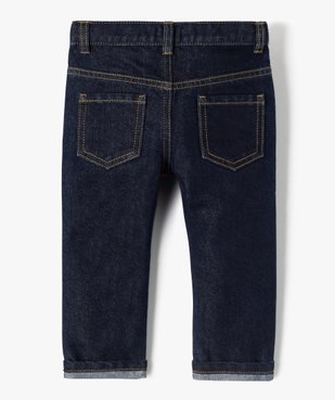 Jean bébé garçon coupe droite vue3 - GEMO 4G BEBE - GEMO