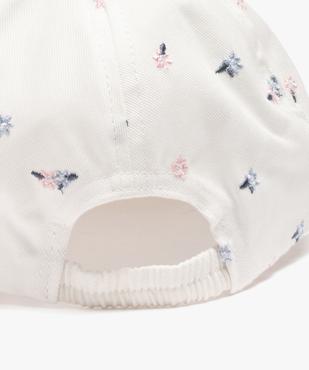 Casquette à motifs brodés bébé fille vue3 - GEMO 4G BEBE - GEMO
