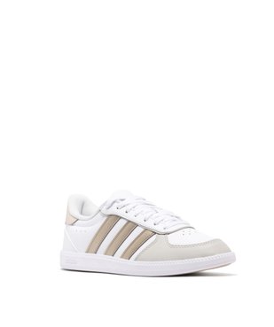 Baskets femme à bout amande et à lacets avec bandes contrastantes Breaknet Sleek- Adidas vue8 - ADIDAS - GEMO