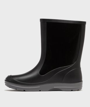 Bottes de pluie garçon à semelle crantée contrastée vue9 - 5 MILES - GEMO