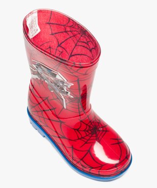 Bottes de pluie garçon à imprimé Spiderman vue5 - SPIDERMAN - GEMO