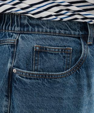Jean barrel femme grande taille vue2 - GEMO 4G GT - GEMO