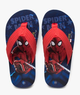 Tongs garçon Spiderman avec entre-doigts en textile vue1 - SPIDERMAN - GEMO