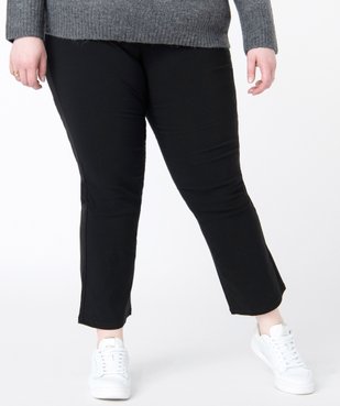 Pantalon femme grande taille coupe Bootcut vue1 - GEMO(FEMME PAP) - GEMO