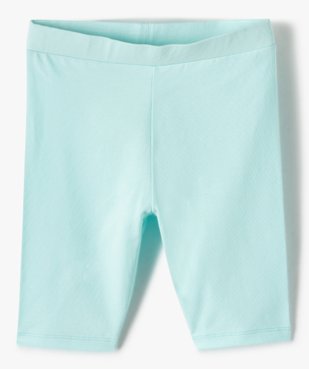 Short fille en maille extensible façon leggings vue2 - GEMO (ENFANT) - GEMO