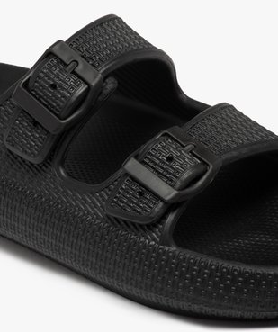 Mules de piscine femme unies à larges brides à boucle avec semelle plateforme - Beppi vue6 - SANS MARQUE - GEMO