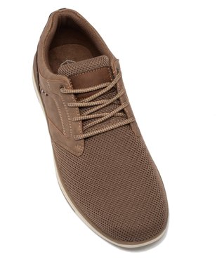 Derbies homme dessus uni en mesh à lacets  vue5 - GEMO (CASUAL) - GEMO