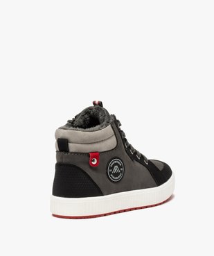 Boots garçon à semelle contrastante et col rembourré vue4 - GEMO (ENFANT) - GEMO
