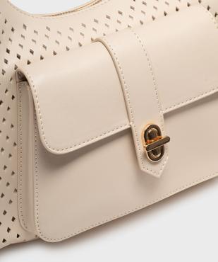 Sac à main ajouré à anse en chaîne dorée femme vue3 - GEMO (ACCESS) - GEMO