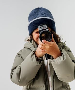 Blouson déperlant doublé polaire à capuche garçon vue7 - GEMO 4G GARCON - GEMO