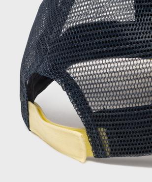 Casquette en résille avec inscription maille bouclette garçon vue2 - GEMO (ACCESS) - GEMO