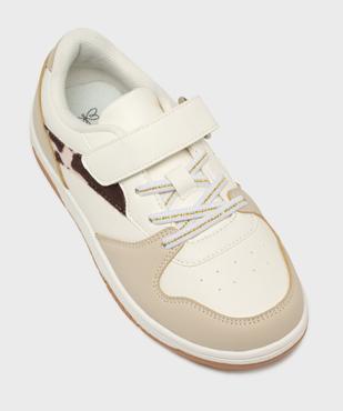 Baskets à scratch avec empiècements colorés fille - Lovely Wings  vue5 - LOVELY WINGS - GEMO