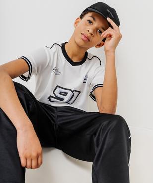 Tee-shirt de sport en mesh imprimé garçon vue1 - GEMO (JUNIOR) - GEMO