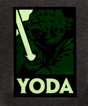 Tee-shirt homme avec motif Maitre Yoda – Star Wars vue5 - STAR WARS - GEMO