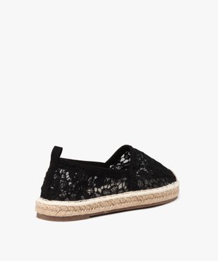 Espadrilles en tulle brodé femme vue4 - GEMO (SPORTSWR) - GEMO