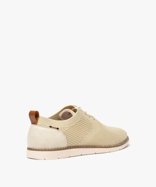 Derby en mesh sur semelle sport homme - Mario Baldano vue4 - MARIO BALDANO - GEMO