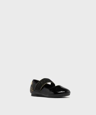 Ballerines vernies à large bride pailletée fille - LuluCastagnette vue2 - LULU CASTAGNETT - GEMO