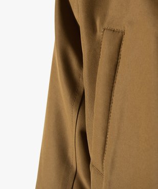 Parka garçon déperlante et multipoche à doublure chaude coloris uni vue2 - GEMO (ENFANT) - GEMO