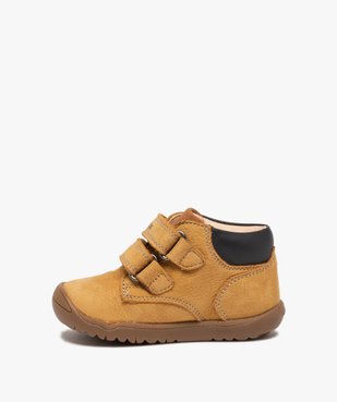 Chaussures premiers pas bébé en cuir - Geox vue3 - GEOX - GEMO