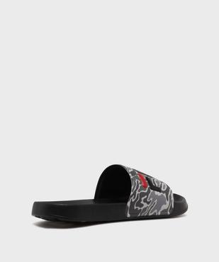 Mules de piscine imprimé camo homme - Fila vue4 - FILA - GEMO