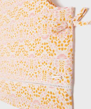 Chemise sans manches à motifs fleuris fille - LuluCastagnette vue3 - LULU CASTAGNETTE GEMO FOR GOOD - GEMO