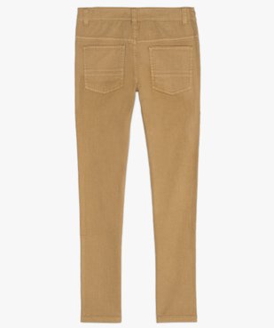 Pantalon garçon style jean slim 5 poches vue4 - GEMO (JUNIOR) - GEMO
