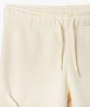 Pantalon de jogging coupe cargo garçon vue3 - GEMO (JUNIOR) - GEMO