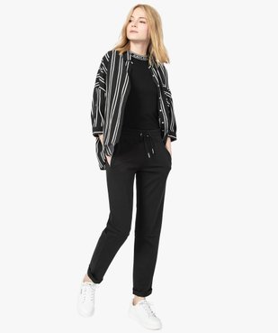 Chemise femme coupe ample à rayures et manches 3/4 vue5 - GEMO(FEMME PAP) - GEMO